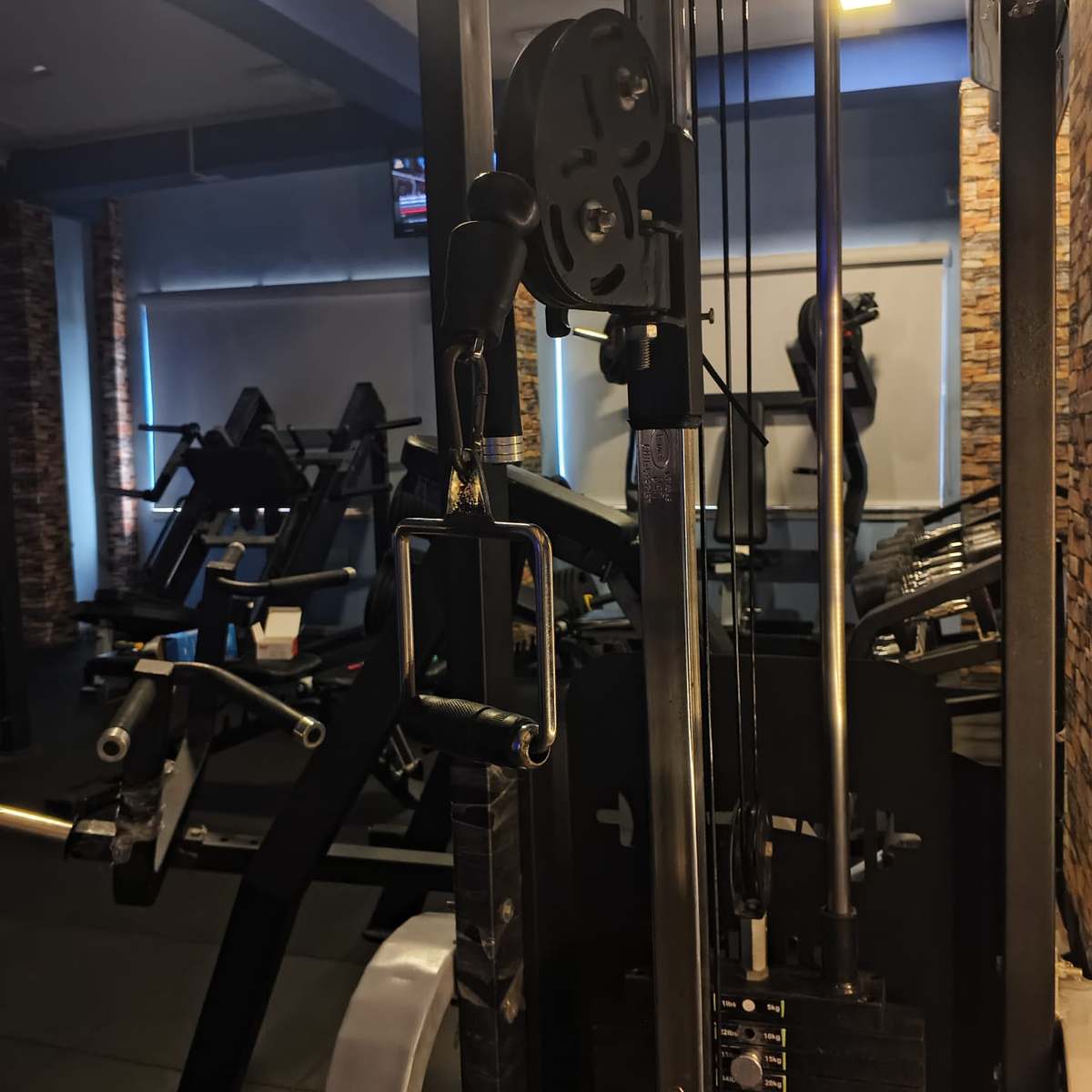 Cable attachment gym Kolkata JK Fitness Nabapally