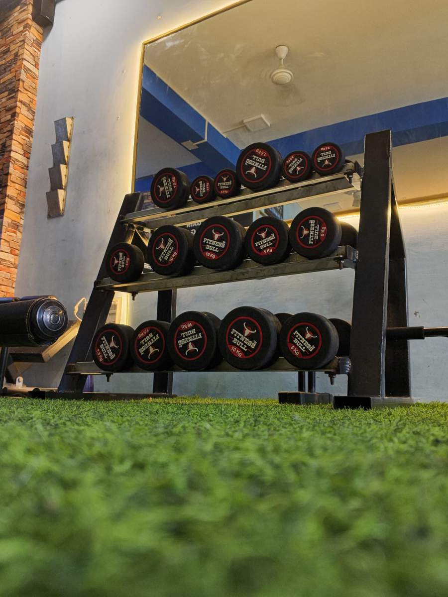Fitness Bull dumbbells rack JK Fitness Studio Kolkata